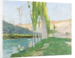 Poplars Growing near a Watercourse by Sven Richard Bergh