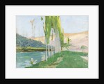 Poplars Growing near a Watercourse by Sven Richard Bergh