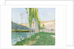 Poplars Growing near a Watercourse by Sven Richard Bergh