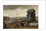 Queen Marie de Medici Disembarking in Antwerp, 1632 by Matheus Vroom