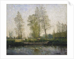 Seine. Motif from St Germain, 1877 by Carl Fredrik Hill