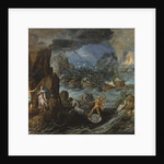 Shipwreck of the Greek Fleet on the Voyage Home from Troy, c.1585-90 by Joos or Josse de The Younger Momper