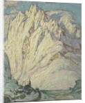 Snowy Mountains. Study from Lofoten, 1930 by Anna Katarina Boberg