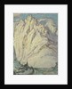 Snowy Mountains. Study from Lofoten, 1930 by Anna Katarina Boberg