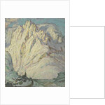 Snowy Mountains. Study from Lofoten, 1930 by Anna Katarina Boberg