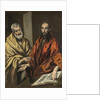 St Peter and St Paul, c.1605-8 by El Greco