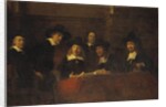 Staalmeesters, After Rembrandt, 1876-77 by Ernst Josephson