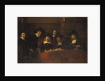 Staalmeesters, After Rembrandt, 1876-77 by Ernst Josephson