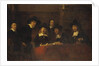 Staalmeesters, After Rembrandt, 1876-77 by Ernst Josephson