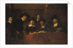 Staalmeesters, After Rembrandt, 1876-77 by Ernst Josephson