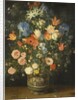 Still Life with Flowers in a Sculpted Jar, c.1620-24 by Jan the Elder Brueghel
