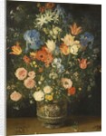 Still Life with Flowers in a Sculpted Jar, c.1620-24 by Jan the Elder Brueghel