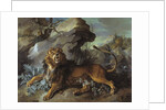 The Lion and the Fly, 1732 by Jean-Baptiste Oudry