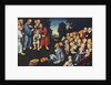 The miracle of the five loaves and two fish by Lucas the Elder Cranach
