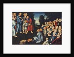 The miracle of the five loaves and two fish by Lucas the Elder Cranach
