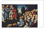 The miracle of the five loaves and two fish by Lucas the Elder Cranach