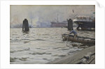 Port of Hamburg, 1891 by Anders Leonard Zorn
