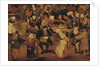 The Wedding Dance by Pieter the Younger Brueghel