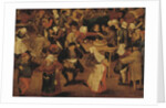 The Wedding Dance by Pieter the Younger Brueghel