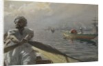 Turkish Boatman in the Constantinople Harbour, 1886 by Anders Leonard Zorn