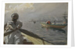 Turkish Boatman in the Constantinople Harbour, 1886 by Anders Leonard Zorn