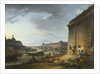 View of Paris from the Embankment beneath the Pont Neuf, 1766-68 by Elias Martin