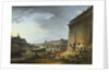 View of Paris from the Embankment beneath the Pont Neuf, 1766-68 by Elias Martin