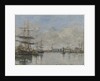 The Harbor of Le Havre, c.1885-90 by Eugene Louis Boudin