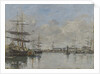 The Harbor of Le Havre, c.1885-90 by Eugene Louis Boudin