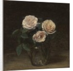 Still Life with Roses, 1877 by Ignace Henri Jean Fantin-Latour