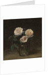 Still Life with Roses, 1877 by Ignace Henri Jean Fantin-Latour