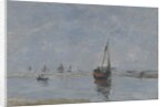 Trouville at Low Tide, c.1888-95 by Eugene Louis Boudin