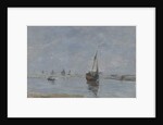 Trouville at Low Tide, c.1888-95 by Eugene Louis Boudin