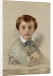 Portrait of Philippe-Grégoire Delaroche, the Artist’s Younger Son, 1851 by Hippolyte Delaroche