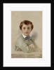 Portrait of Philippe-Grégoire Delaroche, the Artist’s Younger Son, 1851 by Hippolyte Delaroche
