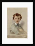 Portrait of Philippe-Grégoire Delaroche, the Artist’s Younger Son, 1851 by Hippolyte Delaroche