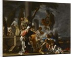 King Solomon Sacrificing to the Idols, c.1640 by Sebastien Bourdon