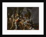 King Solomon Sacrificing to the Idols, c.1640 by Sebastien Bourdon