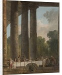 A Banquet in the Ruins of a Temple, 1795 by Hubert Robert