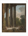 A Banquet in the Ruins of a Temple, 1795 by Hubert Robert