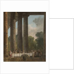 A Banquet in the Ruins of a Temple, 1795 by Hubert Robert