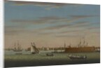View of Charleston from the Harbor, 1831 by Samuel Barnard