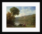 Lake Nemi, 1857 by George Snr. Inness