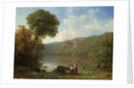Lake Nemi, 1857 by George Snr. Inness