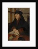 Portrait of Erasmus of Rotterdam in the Study by Hans (after) Holbein the Younger