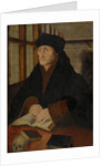 Portrait of Erasmus of Rotterdam in the Study by Hans (after) Holbein the Younger