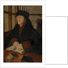 Portrait of Erasmus of Rotterdam in the Study by Hans (after) Holbein the Younger