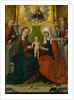 Saint Anne with the Virgin and Child, Joseph, Joachim, God the Father and the Holy Ghost by Hans (and workshop) Holbein the Elder