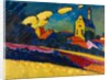Study for Murnau, Landscape with Church, 1909 by Wassily Kandinsky