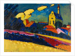 Study for Murnau, Landscape with Church, 1909 by Wassily Kandinsky